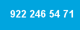 922 246 54 71 922 246 54 71